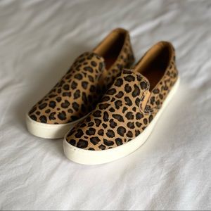NWOT Old Navy Slip On Shoes Animal Print Sz 10